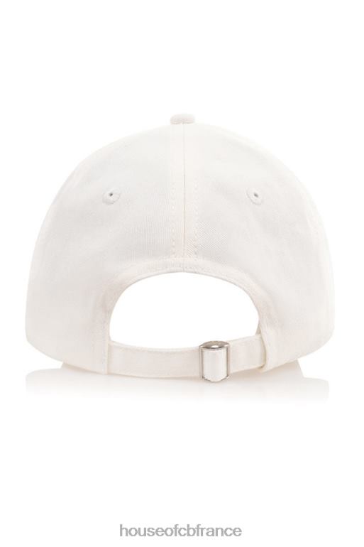 House of CB casquette de baseball Devon off white avec boucle à l\'arrière N888H1062 accessoires