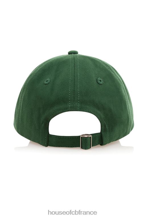House of CB casquette de baseball Devon verte à boucle arrière N888H1061 accessoires