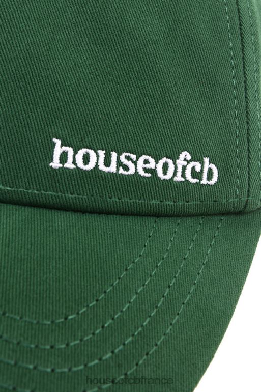 House of CB casquette de baseball Devon verte à boucle arrière N888H1061 accessoires