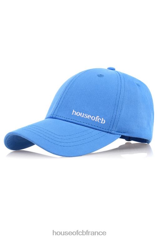 House of CB casquette de baseball bleue à boucle arrière devon N888H1060 accessoires