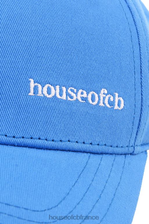 House of CB casquette de baseball bleue à boucle arrière devon N888H1060 accessoires