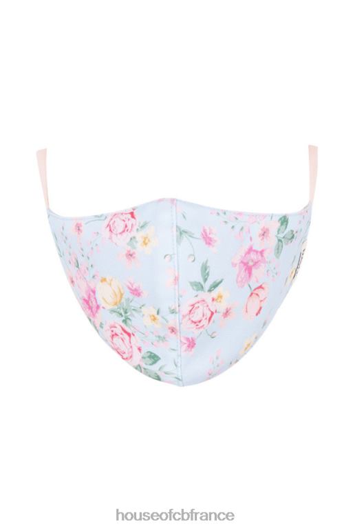 House of CB masque floral pour le visage - unique N888H1257 accessoires