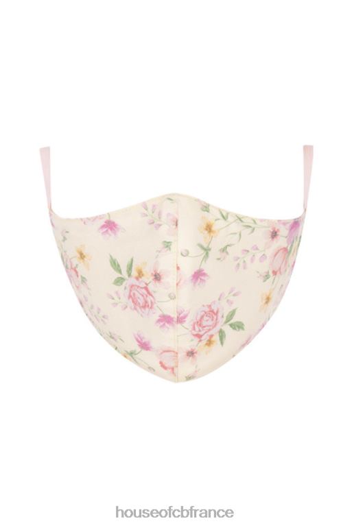 House of CB masque floral pour le visage - unique N888H1257 accessoires
