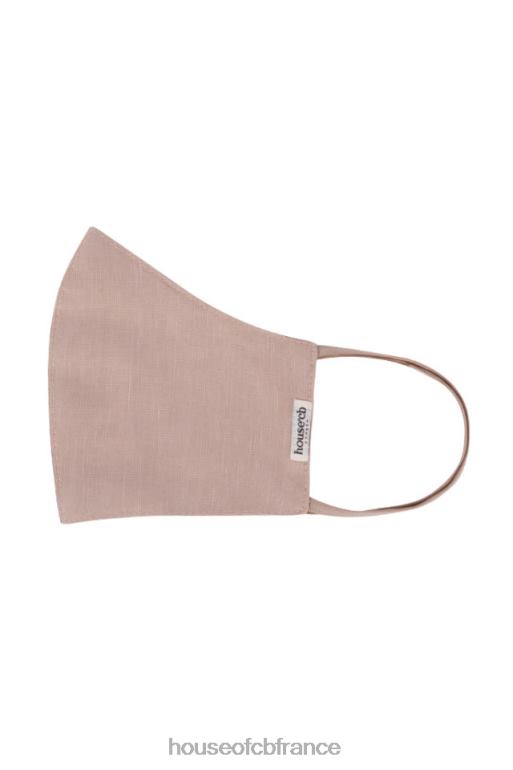 House of CB masques en lin neutre - ensemble de 3 N888H1254 accessoires