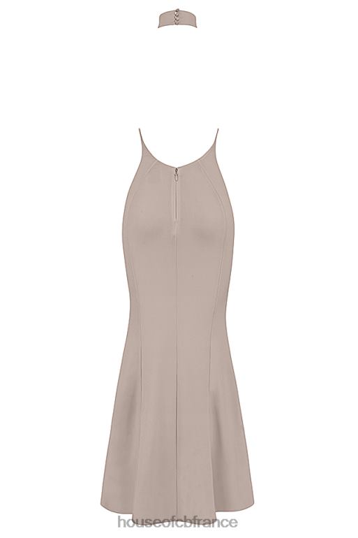 House of CB robe dos nu aux champignons Juliette N888H1150 mariages