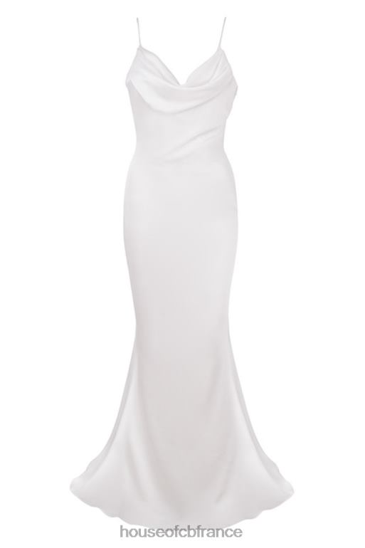House of CB robe de mariée aurélie ivoire dos drapé - édition limitée N888H1158 mariages