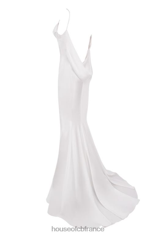 House of CB robe de mariée aurélie ivoire dos drapé - édition limitée N888H1158 mariages