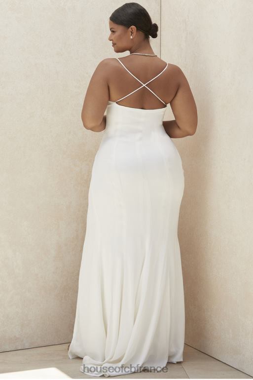 House of CB robe de mariée à bretelles gigi ivoire - édition limitée N888H1163 mariages