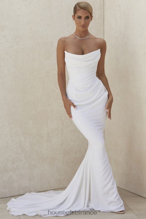 House of CB robe de mariée bustier drapée ivoire Esmee - édition limitée N888H1155 mariages
