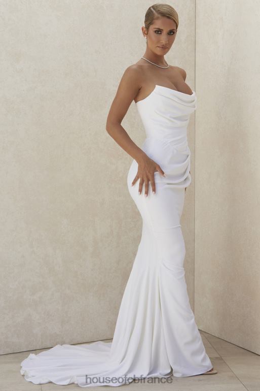 House of CB robe de mariée bustier drapée ivoire Esmee - édition limitée N888H1155 mariages