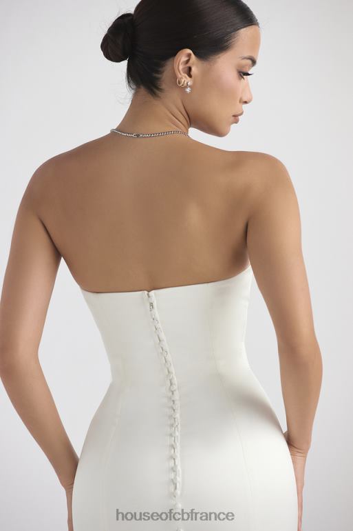 House of CB robe de mariée bustier en satin ivoire Giselle N888H1140 mariages