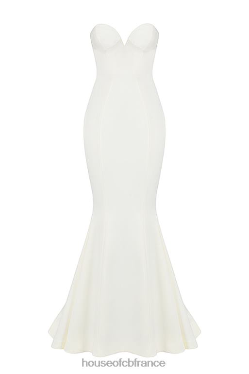 House of CB robe de mariée bustier en satin ivoire Giselle N888H1140 mariages