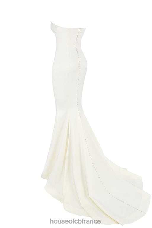 House of CB robe de mariée bustier en satin ivoire Giselle N888H1140 mariages