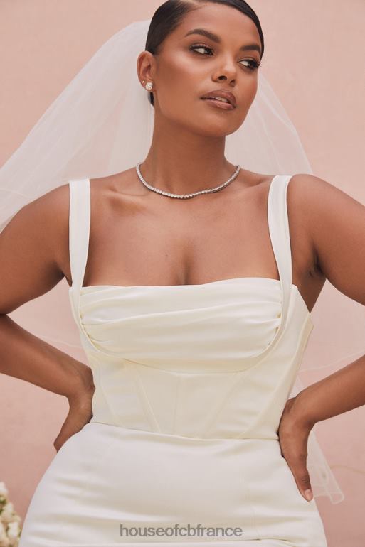 House of CB robe de mariée corset balconnet ivoire Françoise - édition limitée N888H1161 mariages