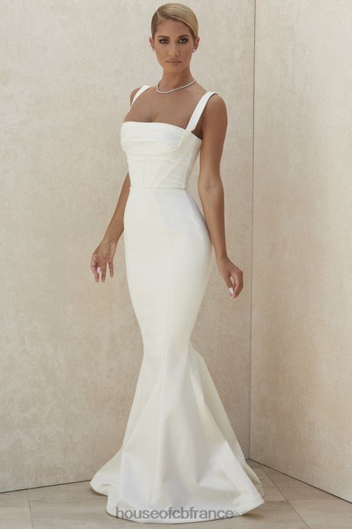 House of CB robe de mariée corset balconnet ivoire Françoise - édition limitée N888H1161 mariages