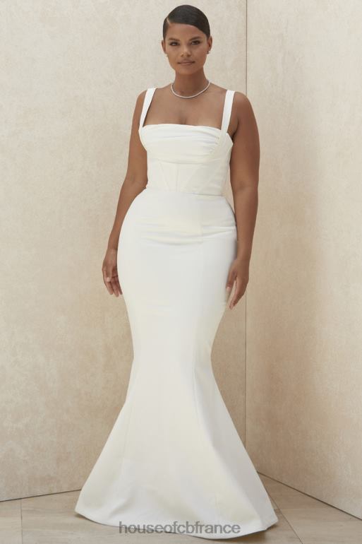 House of CB robe de mariée corset balconnet ivoire Françoise - édition limitée N888H1161 mariages