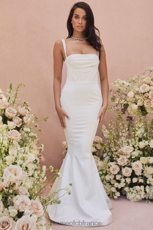 House of CB robe de mariée corset balconnet ivoire Françoise - édition limitée N888H1161 mariages