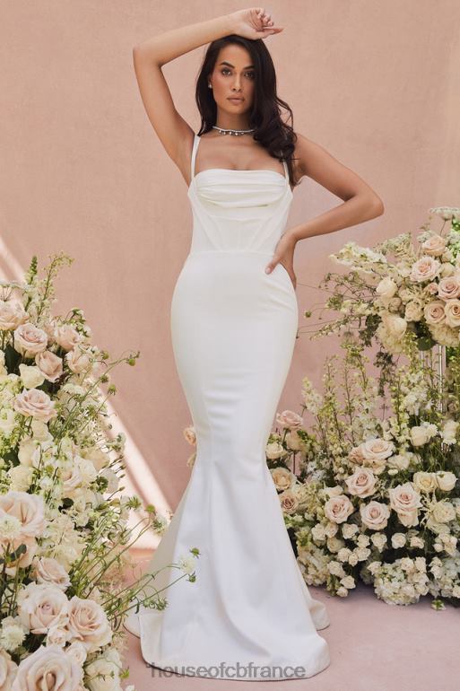 House of CB robe de mariée corset balconnet ivoire Françoise - édition limitée N888H1161 mariages