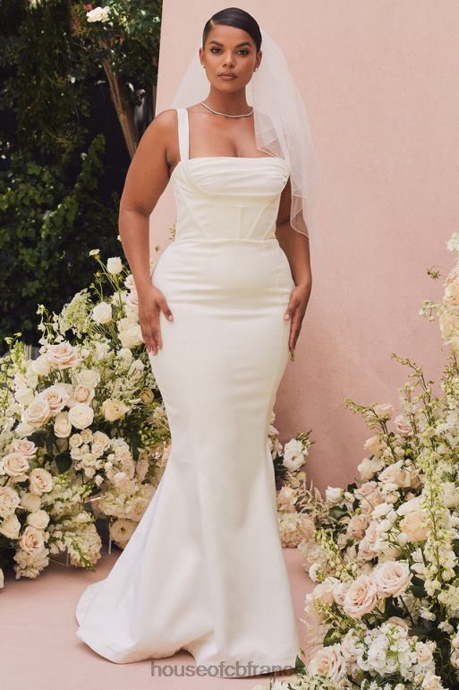 House of CB robe de mariée corset balconnet ivoire Françoise - édition limitée N888H1161 mariages