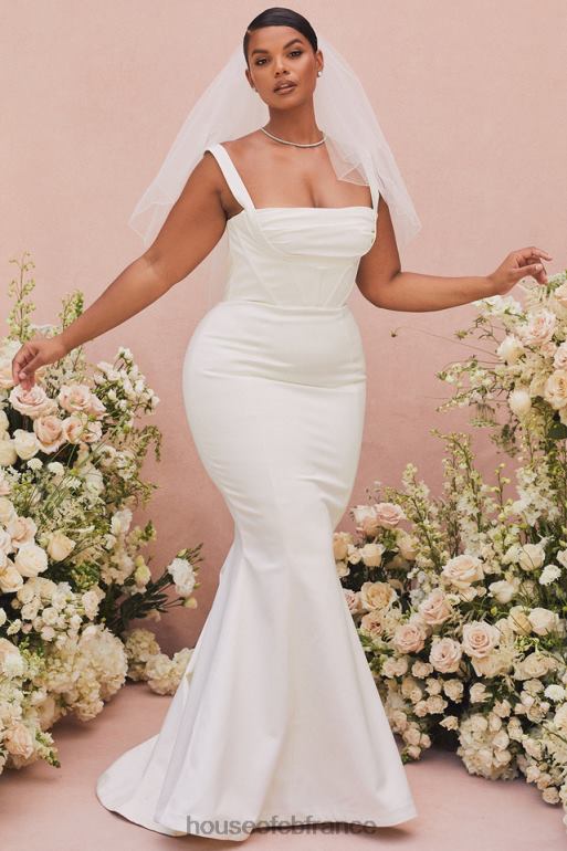 House of CB robe de mariée corset balconnet ivoire Françoise - édition limitée N888H1161 mariages