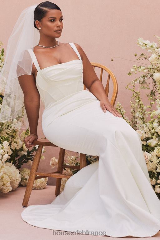 House of CB robe de mariée corset balconnet ivoire Françoise - édition limitée N888H1161 mariages