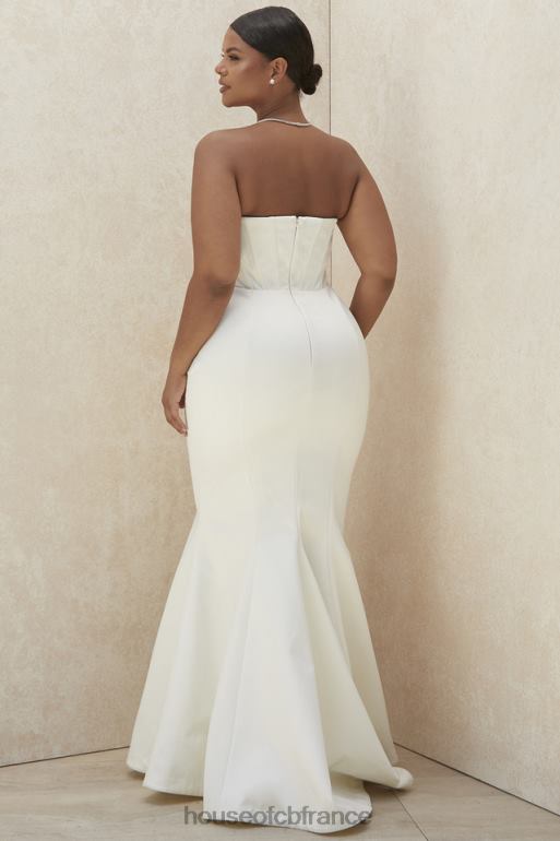 House of CB robe de mariée corset bustier ivoire ines - édition limitée N888H1156 mariages