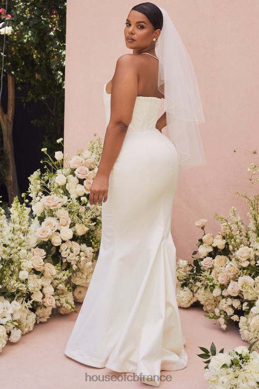 House of CB robe de mariée corset bustier ivoire ines - édition limitée N888H1156 mariages