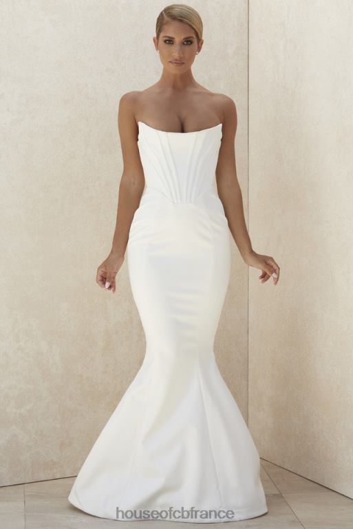 House of CB robe de mariée corset bustier ivoire ines - édition limitée N888H1156 mariages