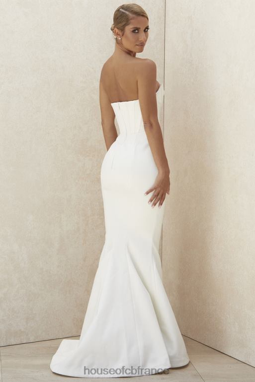 House of CB robe de mariée corset bustier ivoire ines - édition limitée N888H1156 mariages