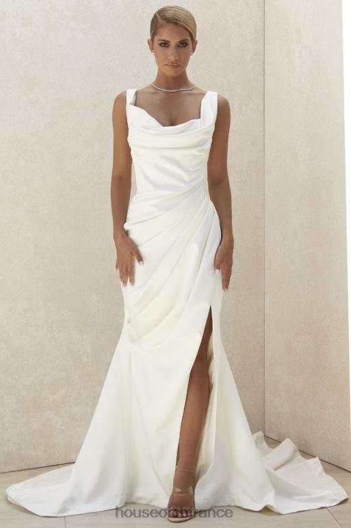 House of CB robe de mariée corset drapée ivoire delphine - édition limitée N888H1154 mariages