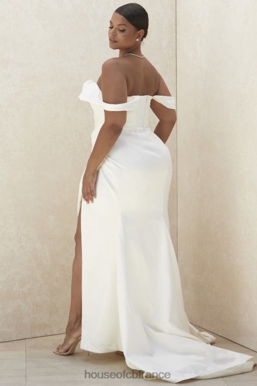 House of CB robe de mariée corset drapée ivoire delphine - édition limitée N888H1154 mariages