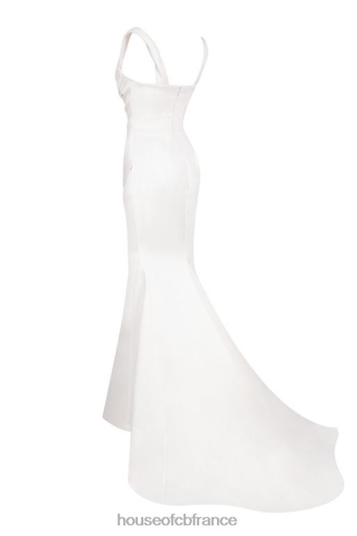 House of CB robe de mariée corset drapée ivoire delphine - édition limitée N888H1154 mariages