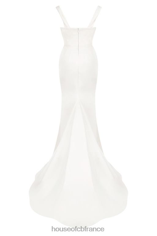 House of CB robe de mariée corset drapée ivoire delphine - édition limitée N888H1154 mariages