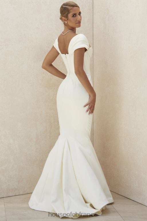 House of CB robe de mariée corset ivoire antoinette hors épaule - édition limitée N888H1157 mariages