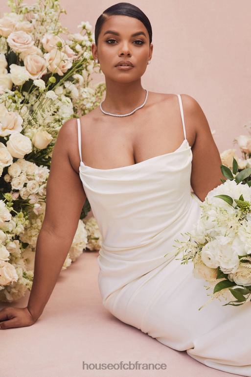 House of CB robe de mariée drapée ivoire margaux - édition limitée N888H1160 mariages