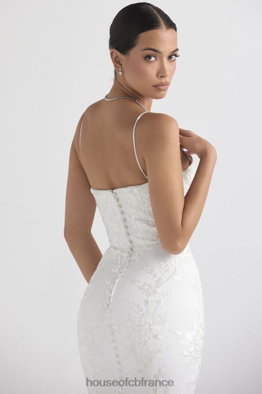 House of CB robe de mariée en dentelle blanche solène N888H1142 mariages