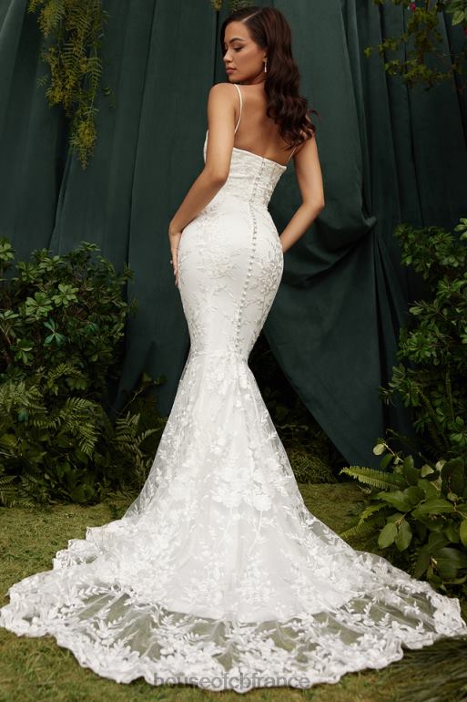 House of CB robe de mariée en dentelle blanche solène N888H1142 mariages