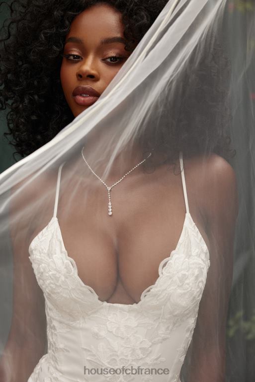 House of CB robe de mariée en dentelle blanche solène N888H1142 mariages