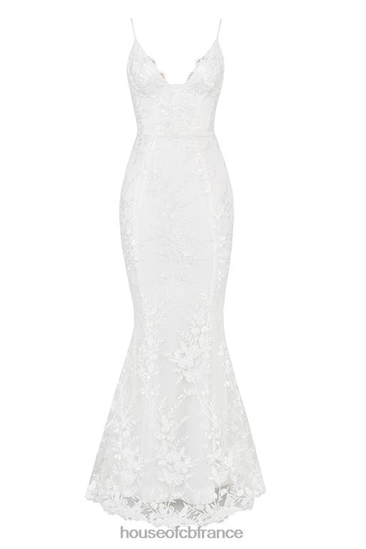 House of CB robe de mariée en dentelle blanche solène N888H1142 mariages