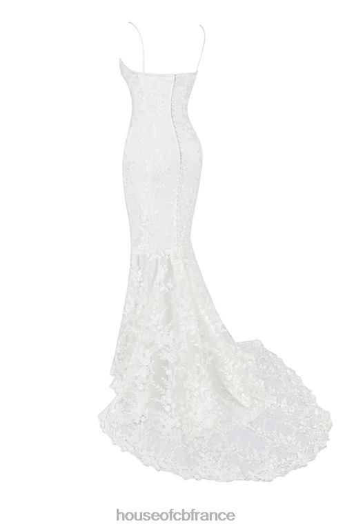 House of CB robe de mariée en dentelle blanche solène N888H1142 mariages