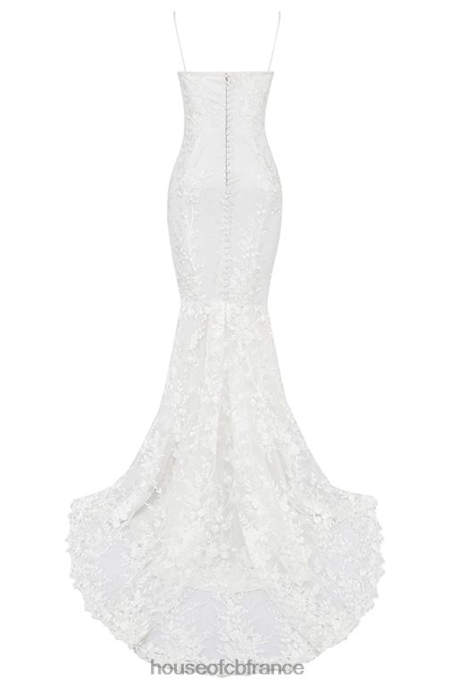 House of CB robe de mariée en dentelle blanche solène N888H1142 mariages