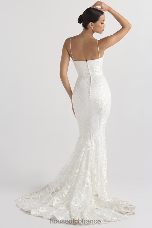 House of CB robe de mariée en dentelle blanche solène N888H1142 mariages