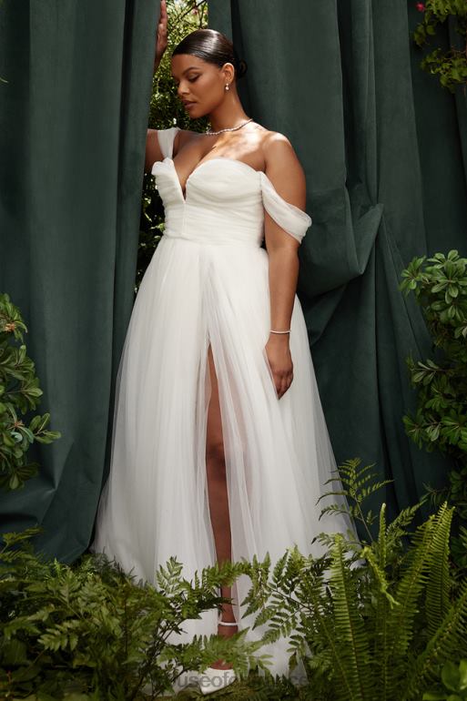 House of CB robe de mariée en tulle blanc de conte de fées N888H1138 mariages
