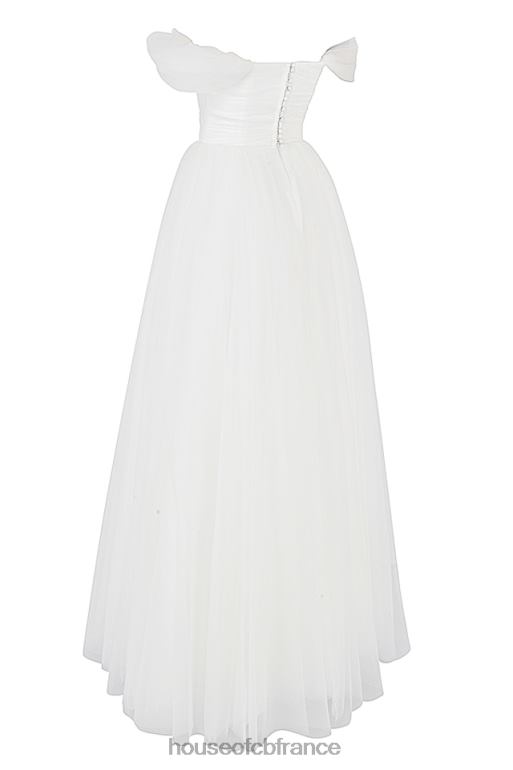 House of CB robe de mariée en tulle blanc de conte de fées N888H1138 mariages