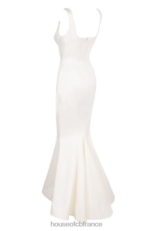House of CB robe de mariée sirène en satin ivoire estelle - édition limitée N888H1159 mariages