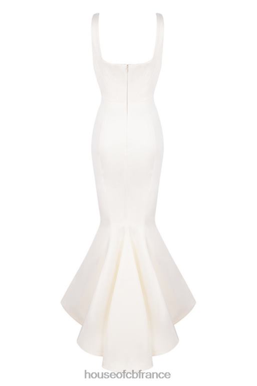 House of CB robe de mariée sirène en satin ivoire estelle - édition limitée N888H1159 mariages