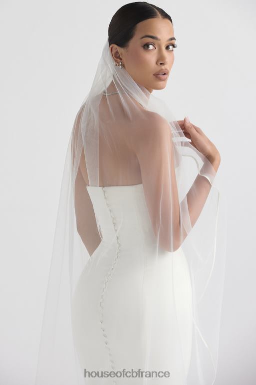 House of CB voile de tulle doux blanc Simone N888H1144 mariages