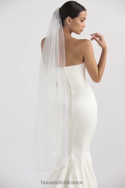 House of CB voile de tulle doux blanc Simone N888H1144 mariages