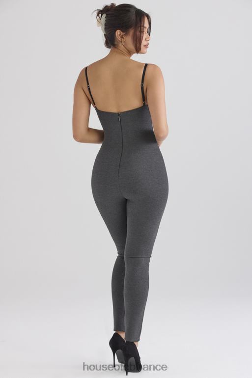 House of CB combinaison loungewear luisa anthracite N888H885 vêtements