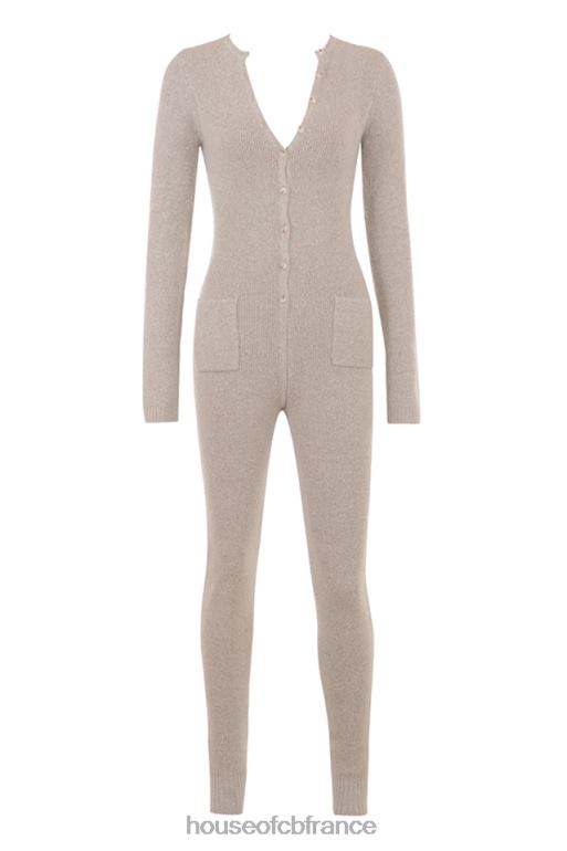 House of CB combinaison loungewear tiggy opale chiné N888H1056 vêtements